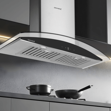 Hút Mùi Kính Cong GRANDX GX H90C55