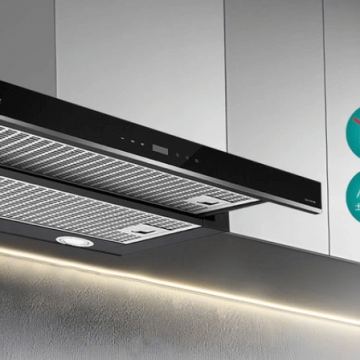 Máy Hút Mùi Âm Tủ GRANDX GX H90F58B