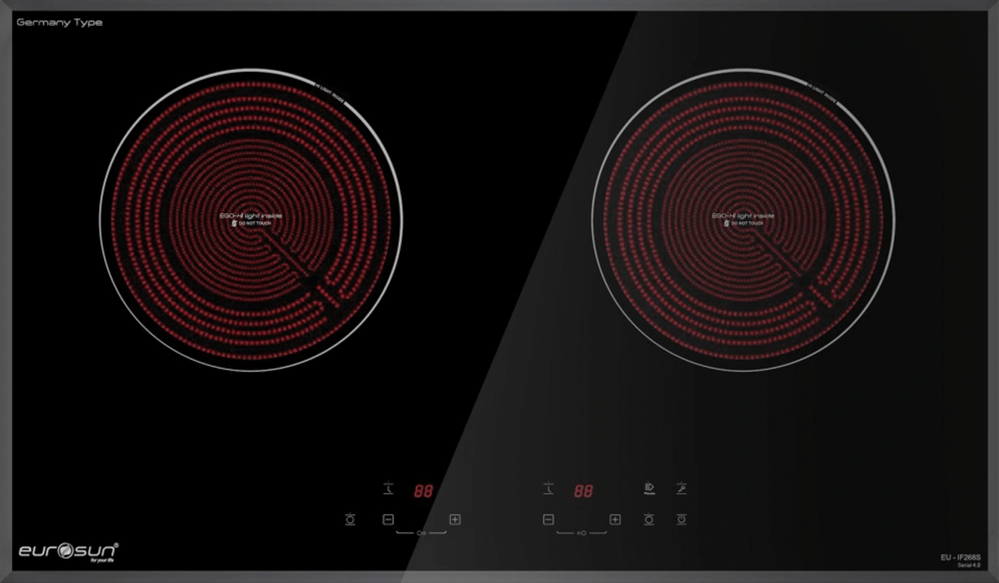 Bếp Điện Eurosun EU-IF268S nhiệt lượng êm dịu xuyên thấu