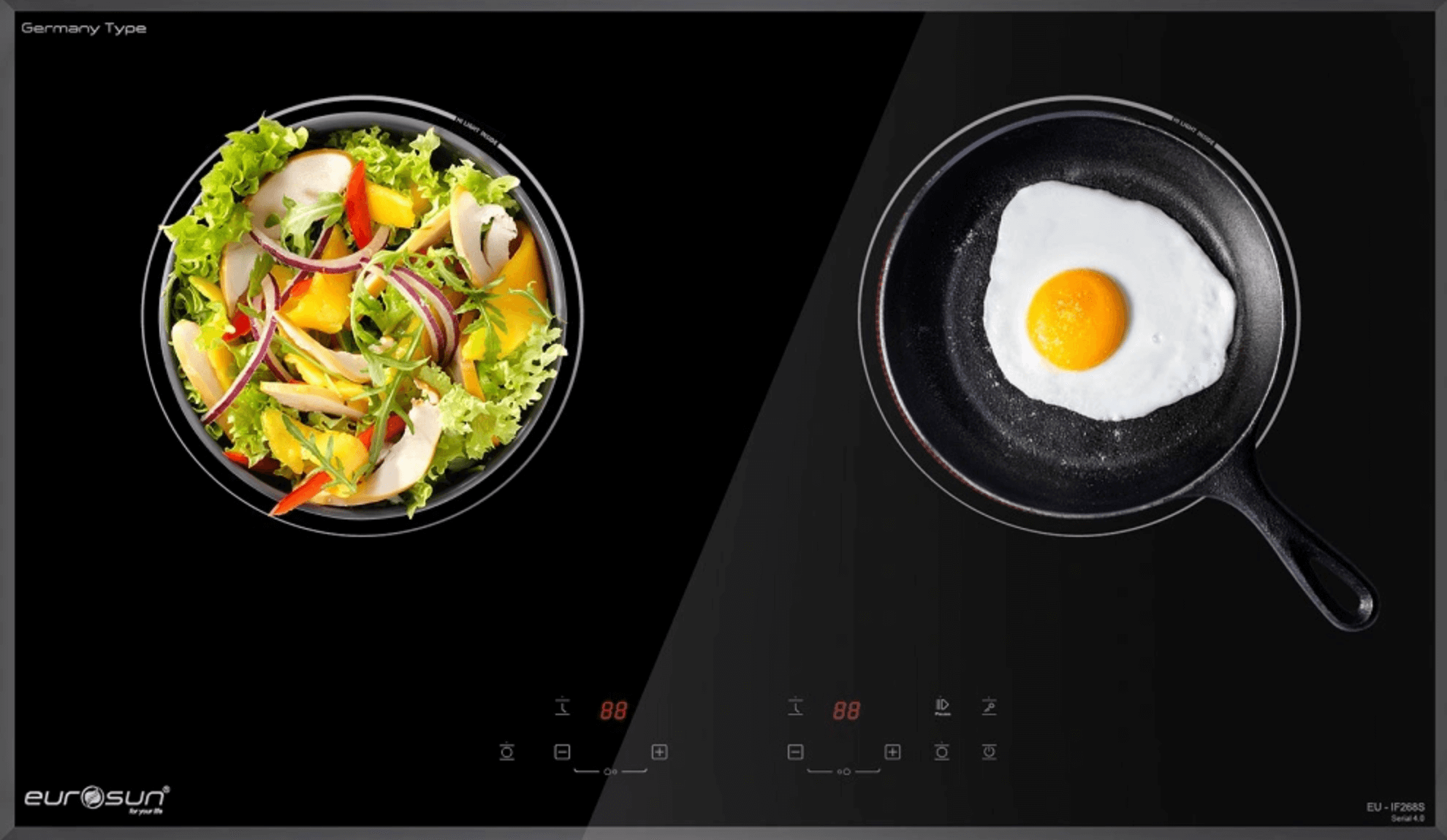 Không gian bếp sẽ rộn ràng hơn khi sử dụng Bếp Điện Eurosun EU-IF268S