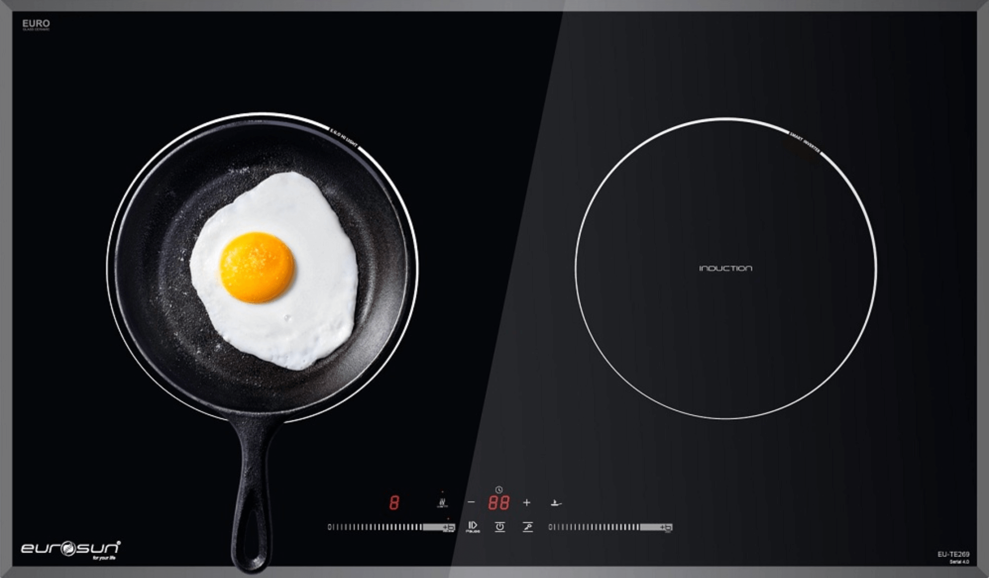 Bếp Điện Từ Eurosun EU-TE269S với thiết kế chuyên dụng hiện đại