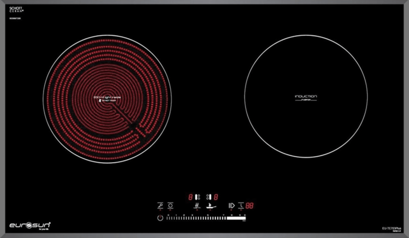 Bếp Điện Từ Eurosun EU-TE703 Plus sang trọng và tinh tế