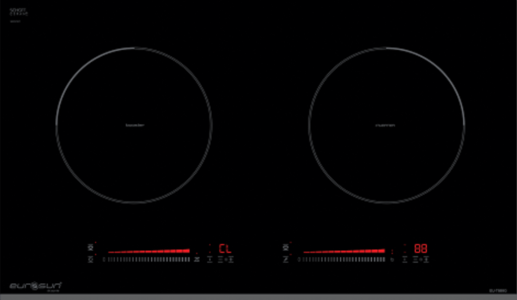 Bếp Từ Eurosun EU-T889G kết hợp với hệ thống lọc và khử mùi hiện đại