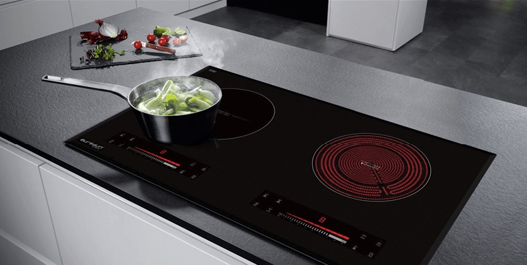 Bếp Điện Từ Eurosun EU-TE226 MAX với thiết kế vòng nhiệt đồng tâm