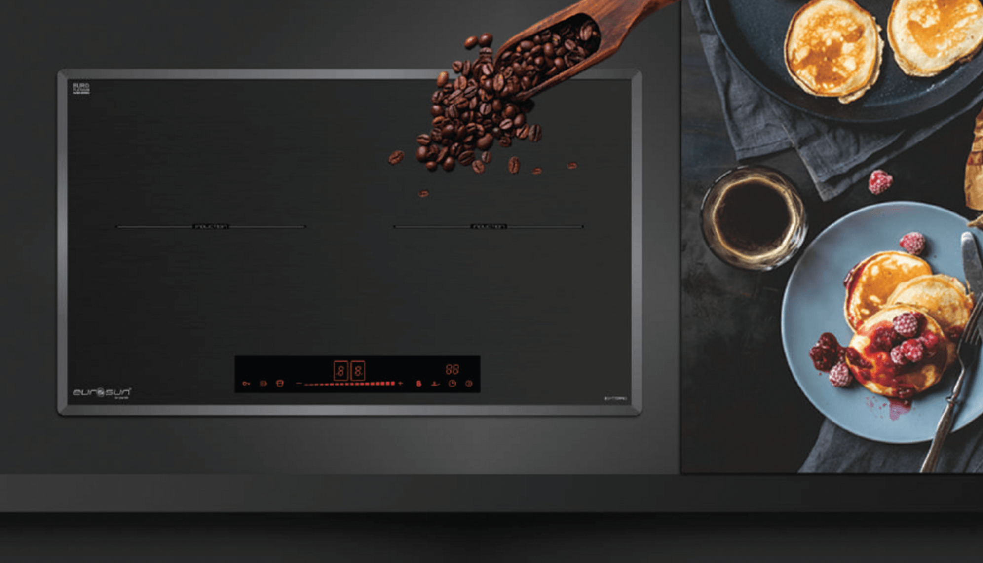 Bếp Từ Eurosun EU-T709 PRO với hệ thống khung đỡ hiện đại