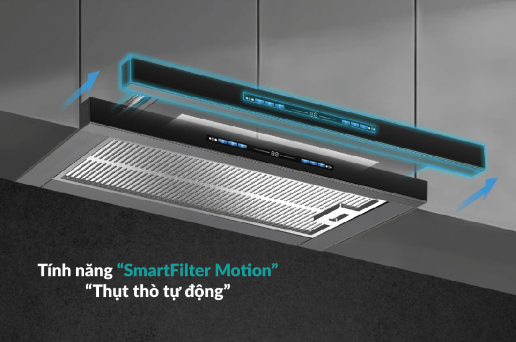 Máy Hút Mùi âm Tủ GRANDX GX H70F75B Tại Smartkitchen Luôn Có Bảo Hành Hậu Thuẫn Dài Lâu