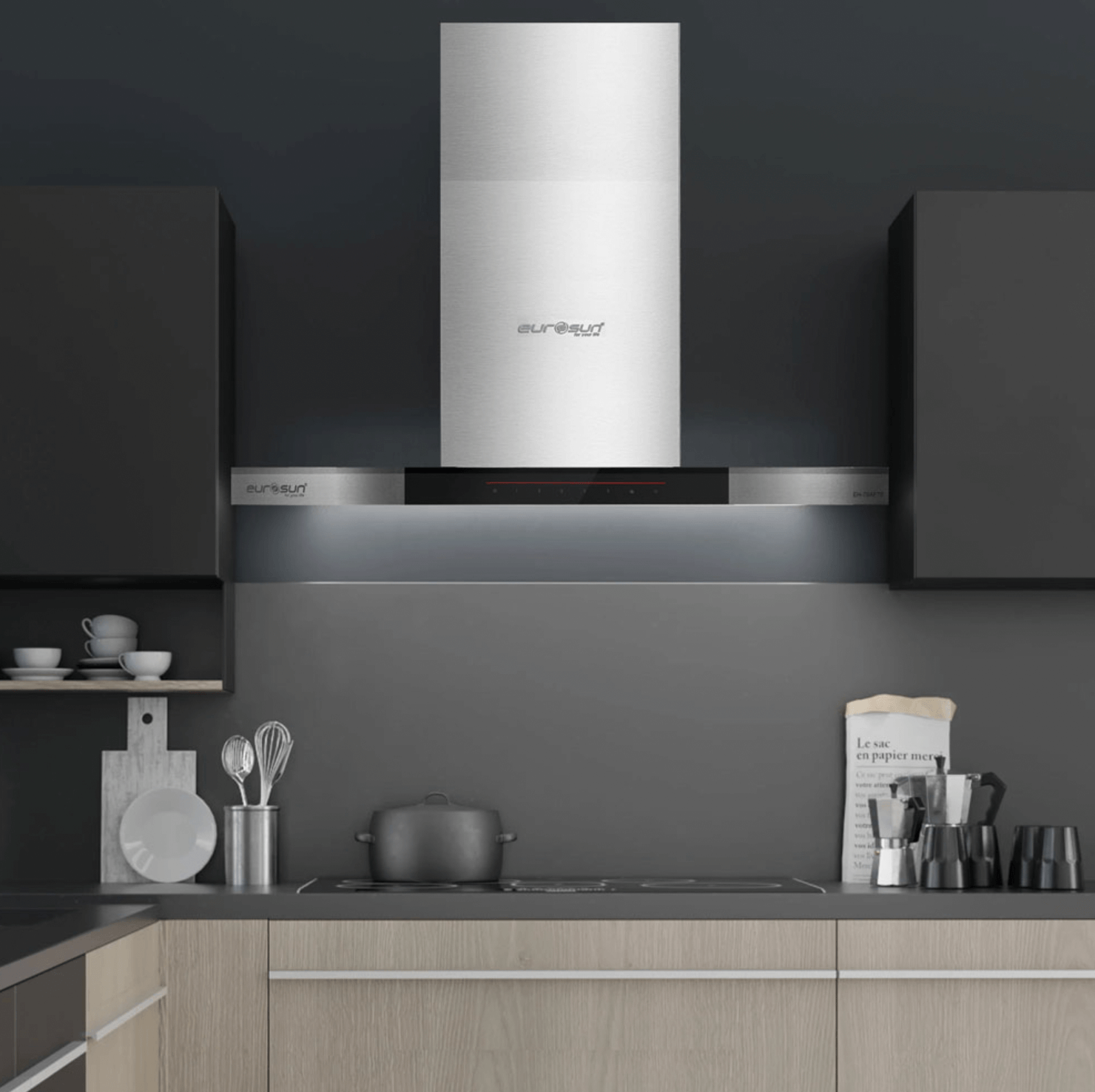 Máy Hút Mùi Eurosun EH-70AF76  Luôn Mang Lại Không Gian Xanh Sạch Đẹp