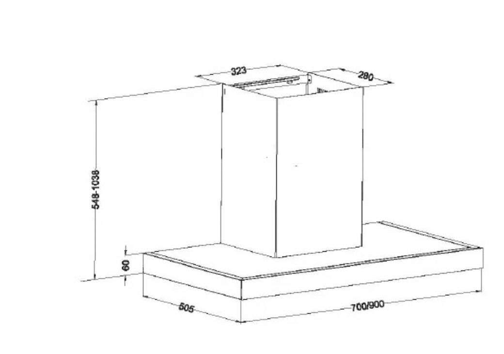 Máy Hút Mùi Eurosun EH-70AF77 Giải Pháp Cho Sự Trong Lành Tuyệt Đối