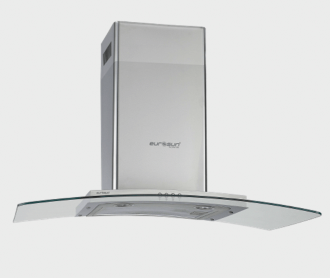 Máy Hút Mùi Eurosun EH-90AF81S Với Vẻ Đẹp Kiến Trúc Của Đường Cong Quyến Rũ