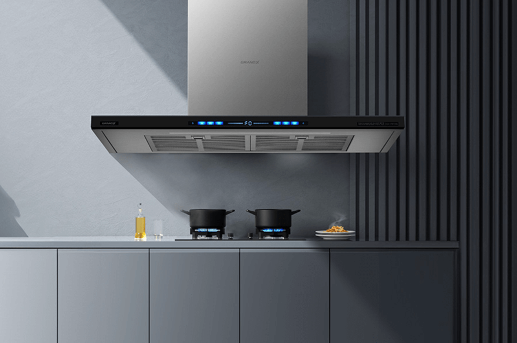 Trải Nghiệm Sử Dụng Thông Minh Cùng Máy Hút Mùi GRANDX GX H70T78B