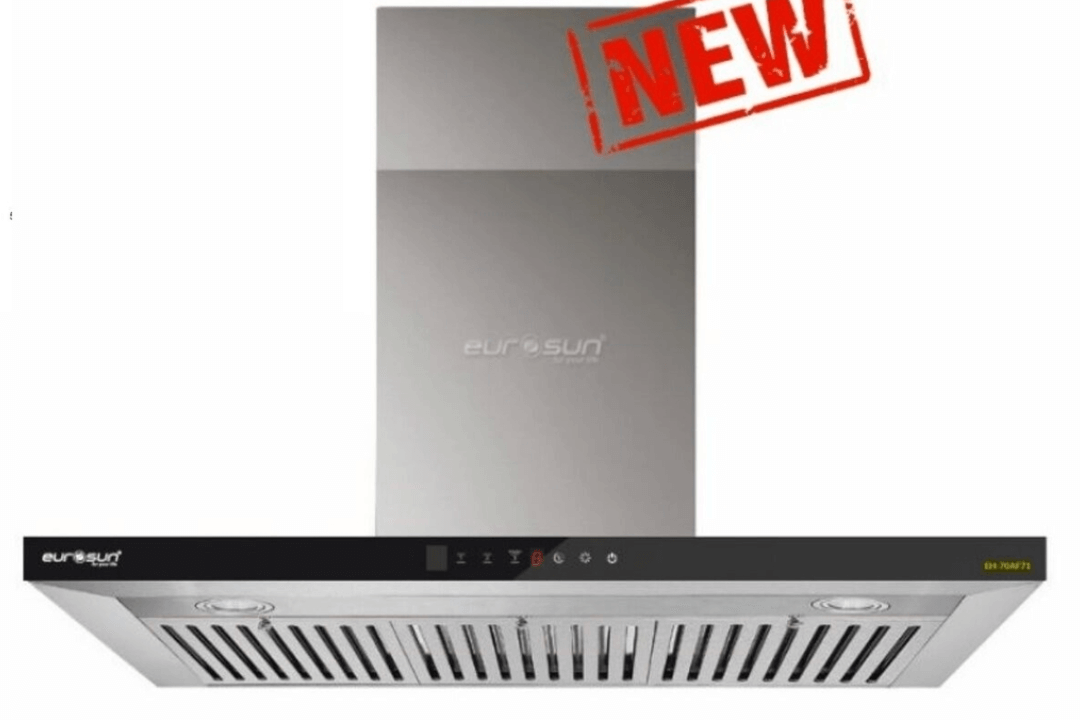 Máy hút mùi Eurosun EH-70AF71 với thiết kế kính vát sang trọng