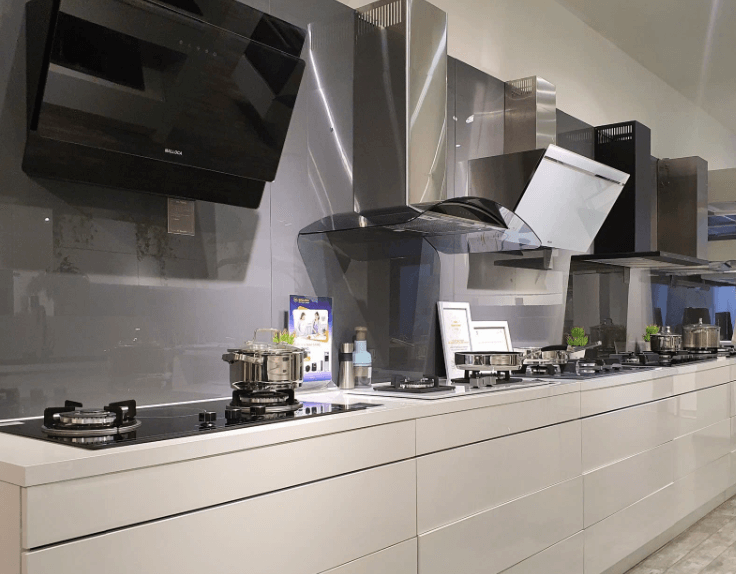 Hình ảnh thực tế showroom Smartkitchen SKC - Lò nướng âm tủ 65L Malloca MOV-655EGT
