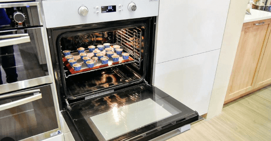 Lò nướng âm tủ 65L Malloca MOV 65DA ( Kính Trắng ) với thiết kế tinh tế