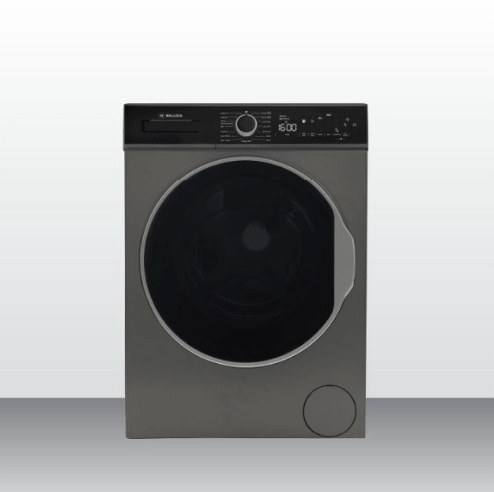 Máy giặt quần áo Malloca MWM-T1510BL thiết kế màu đen sang trọng và hiện đại