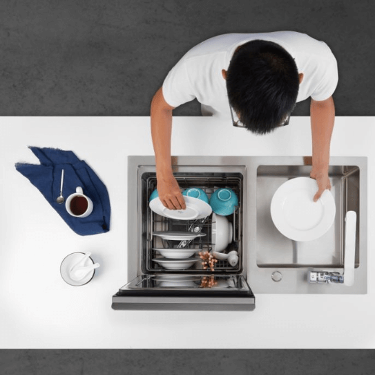 Máy rửa bát âm tủ Malloca WQP6-890F3 hàng chính hãng tại Smartkitchen