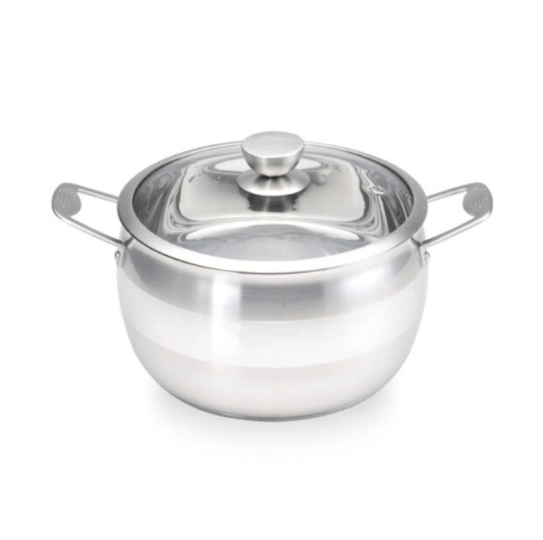 Nồi inox Malloca SA-099 với cấu trúc đáy 5 lớp